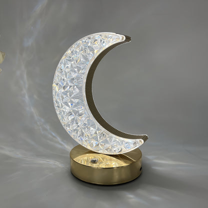 Star Moon Charging Touch Touch Small Night-light Table Lamp