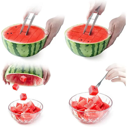 Stainless Steel Watermelon Cube Cutter