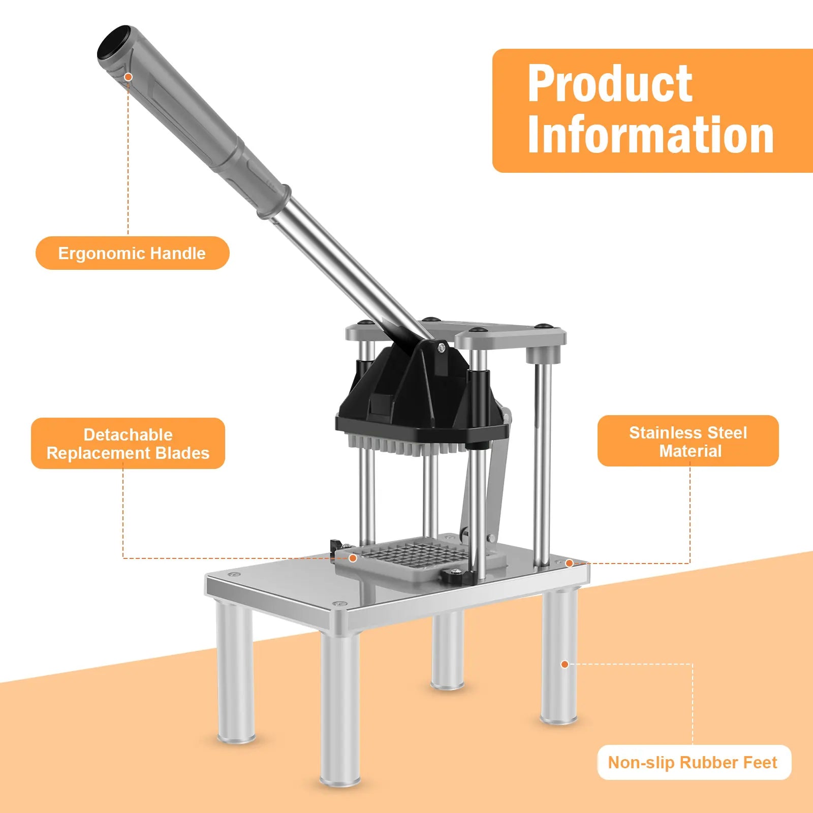 Commercial Vegetable Fruit Chopper