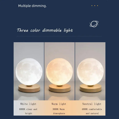 3D Moon Lamp