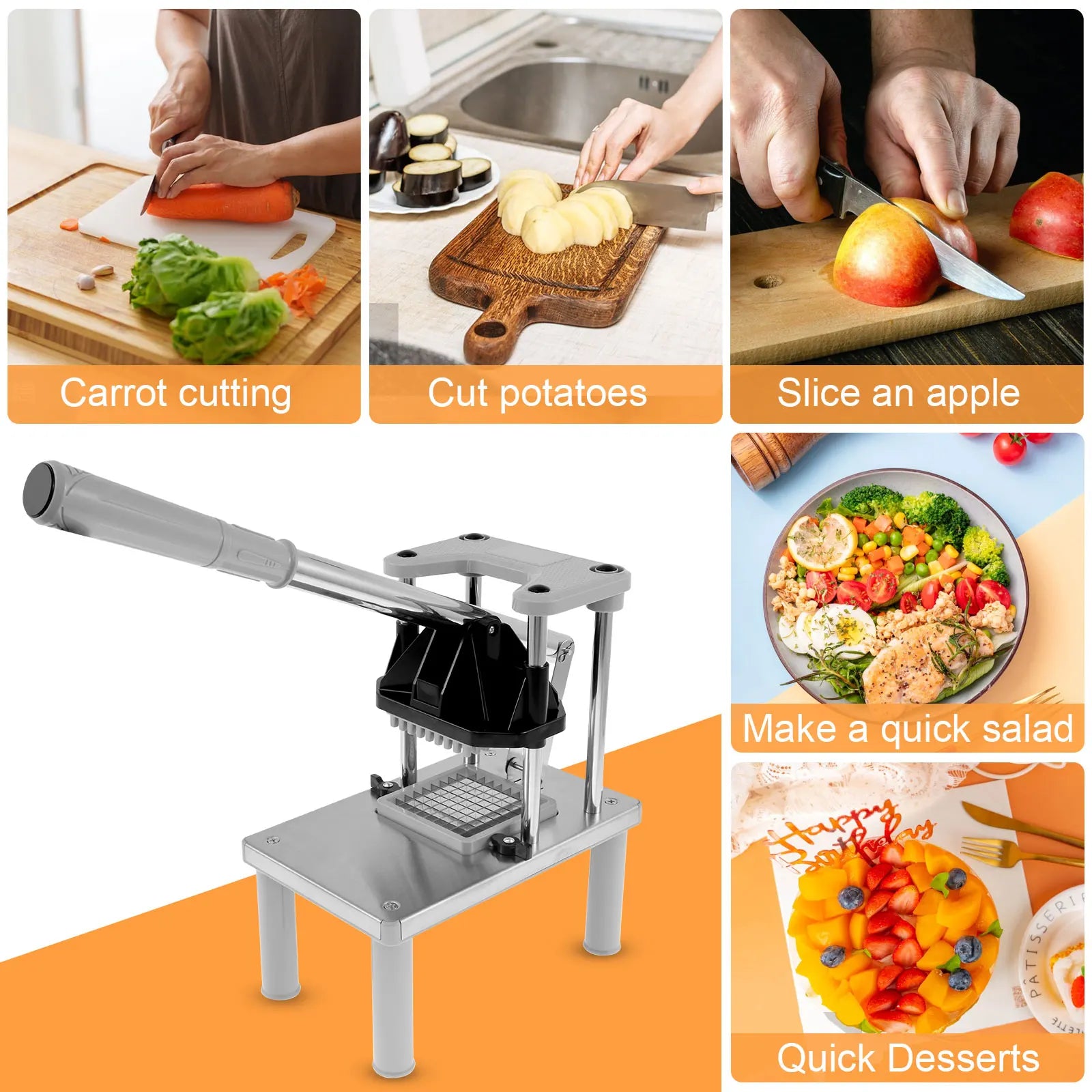 Commercial Vegetable Fruit Chopper