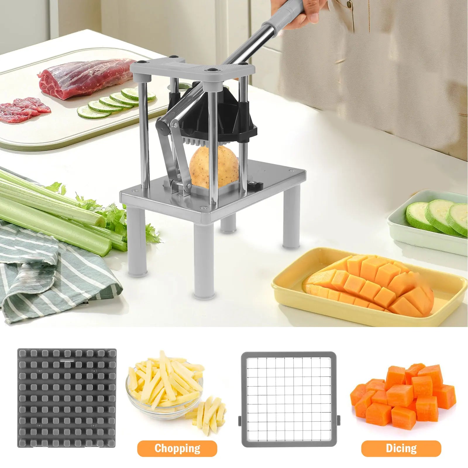 Commercial Vegetable Fruit Chopper