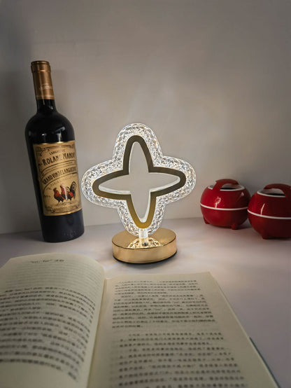 Star Moon Charging Touch Touch Small Night-light Table Lamp